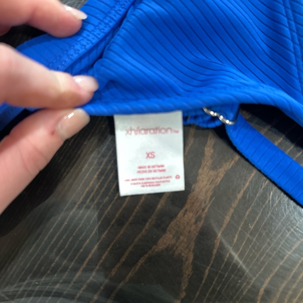 Blue Swim Top - Picture 2 of 2